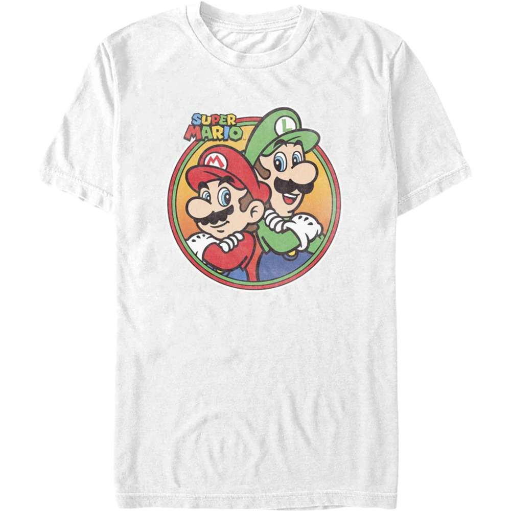 Mario Luigi Super Mario Bros Nintendo Tshirt